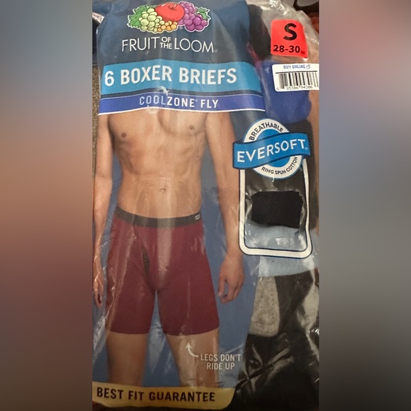 Hanes and Fruit of the Loom, Boxer Briefs, New never opened - Picture 4 of 5